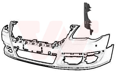 VAN WEZEL Halter, Stoßfänger