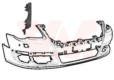 VAN WEZEL Halter, Stoßfänger