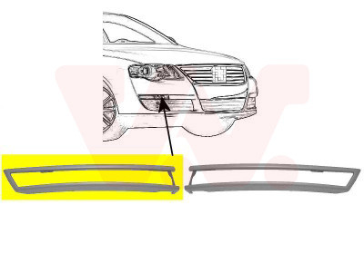 VAN WEZEL Blende, Stoßfänger