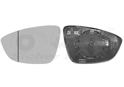 VAN WEZEL Spiegelglas, Außenspiegel