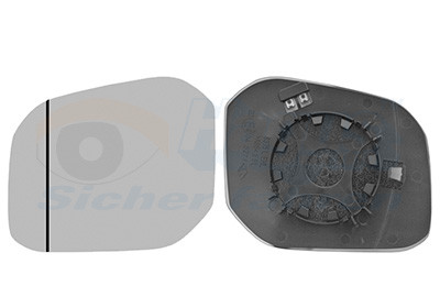 VAN WEZEL Spiegelglas, Außenspiegel