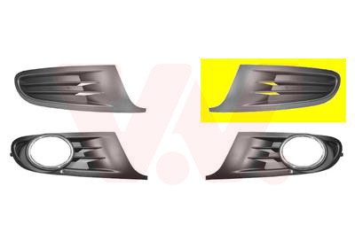 VAN WEZEL Lüftungsgitter, Stoßfänger