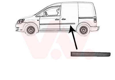 VAN WEZEL Zier-/Schutzleiste, Tür