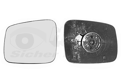 VAN WEZEL Spiegelglas, Außenspiegel