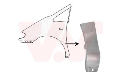 VAN WEZEL Kotflügel