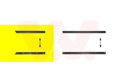 VAN WEZEL Zier-/Schutzleiste, Tür