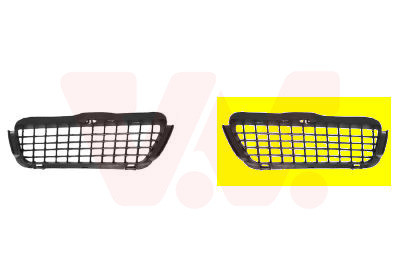 VAN WEZEL Lüftungsgitter, Stoßfänger