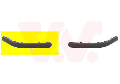 VAN WEZEL Zier-/Schutzleiste, Stoßfänger