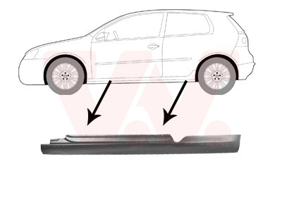 VAN WEZEL Einstiegblech
