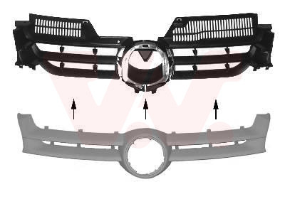 VAN WEZEL Kühlergitter