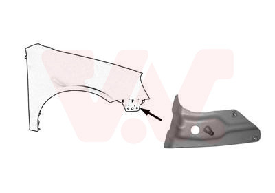 VAN WEZEL Frontverkleidung