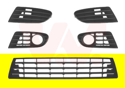 VAN WEZEL Lüftungsgitter, Stoßfänger