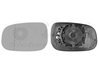 VAN WEZEL Spiegelglas, Außenspiegel