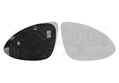 VAN WEZEL Spiegelglas, Außenspiegel