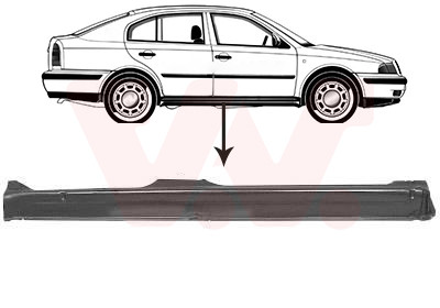 VAN WEZEL Einstiegblech