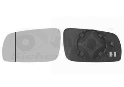 VAN WEZEL Spiegelglas, Außenspiegel