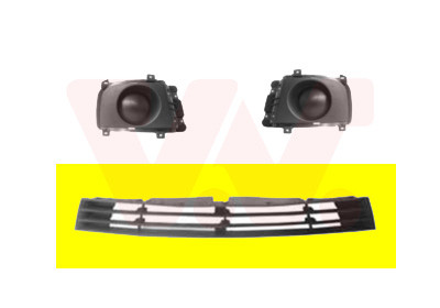 VAN WEZEL Lüftungsgitter, Stoßfänger