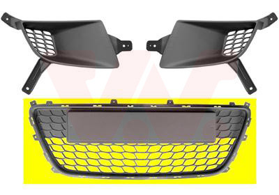 VAN WEZEL Lüftungsgitter, Stoßfänger