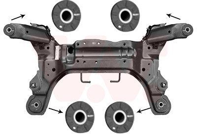 VAN WEZEL Hilfsrahmen/Aggregateträger