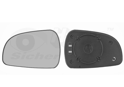 VAN WEZEL Spiegelglas, Außenspiegel