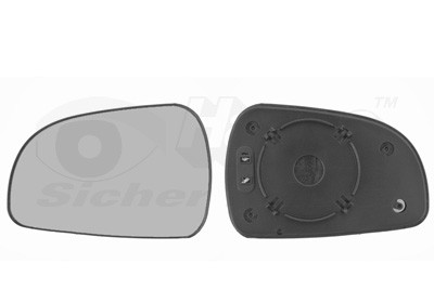 VAN WEZEL Spiegelglas, Außenspiegel