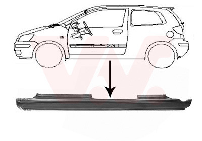 VAN WEZEL Einstiegblech