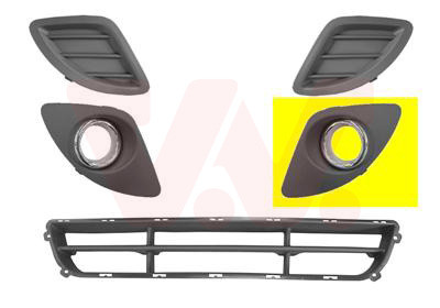 VAN WEZEL Lüftungsgitter, Stoßfänger