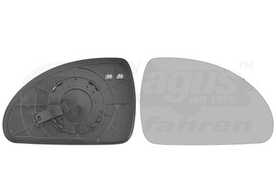 VAN WEZEL Spiegelglas, Außenspiegel