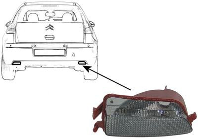 VAN WEZEL Rückfahrleuchte
