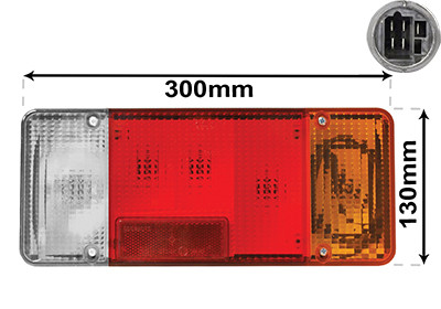 VAN WEZEL Heckleuchte