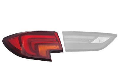 VAN WEZEL Heckleuchte