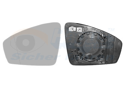 VAN WEZEL Spiegelglas, Außenspiegel