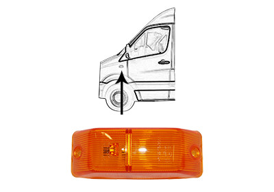 VAN WEZEL Seitenmarkierungsleuchte