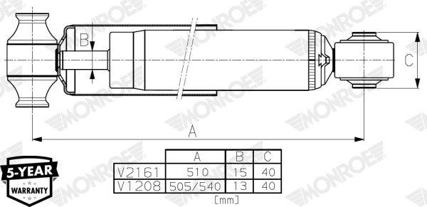 MONROE Stoßdämpfer