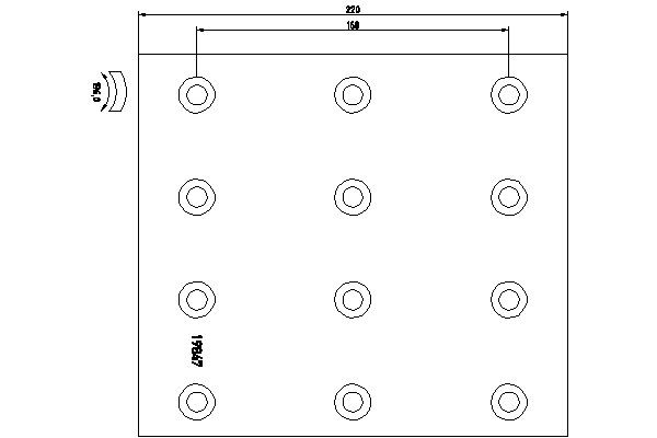 TEXTAR Bremsbelagsatz, Trommelbremse