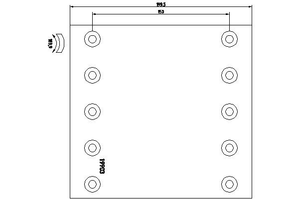 TEXTAR Bremsbelagsatz, Trommelbremse