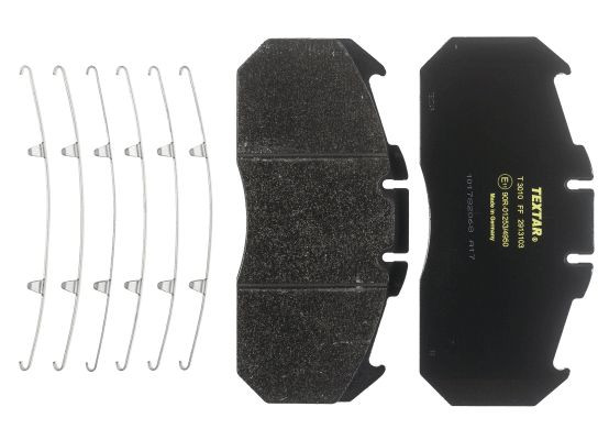 TEXTAR Bremsbelagsatz, Scheibenbremse