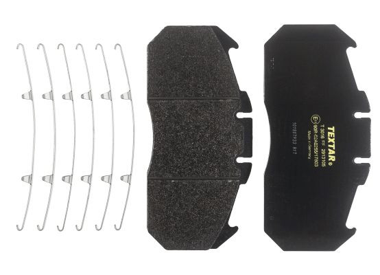 TEXTAR Bremsbelagsatz, Scheibenbremse