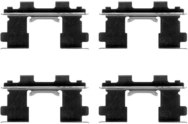 TEXTAR Zubehörsatz, Scheibenbremsbelag