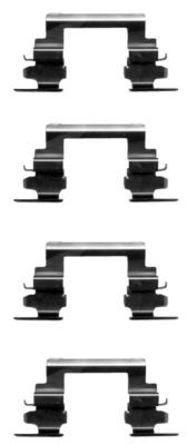 TEXTAR Zubehörsatz, Scheibenbremsbelag