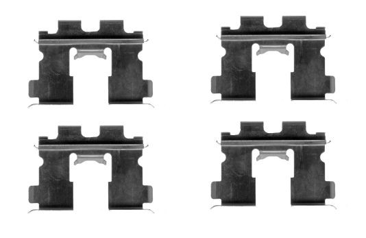 TEXTAR Zubehörsatz, Scheibenbremsbelag