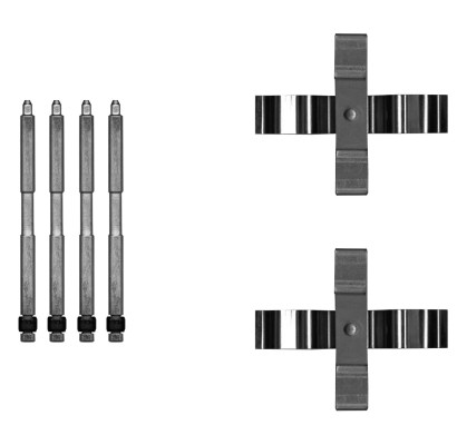 TEXTAR Zubehörsatz, Scheibenbremsbelag