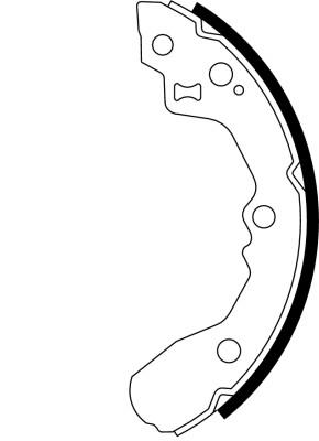 TEXTAR Bremsbackensatz