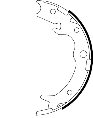 TEXTAR Bremsbackensatz, Feststellbremse