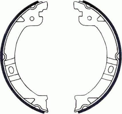 TEXTAR Bremsbackensatz, Feststellbremse