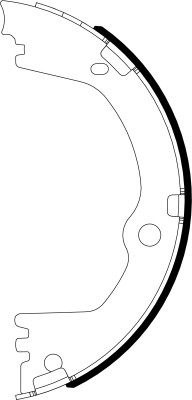 TEXTAR Bremsbackensatz, Feststellbremse