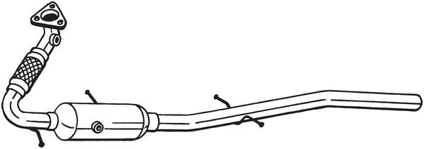 BOSAL Ruß-/Partikelfilter, Abgasanlage