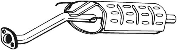 BOSAL Endschalldämpfer