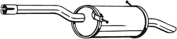 BOSAL Endschalldämpfer