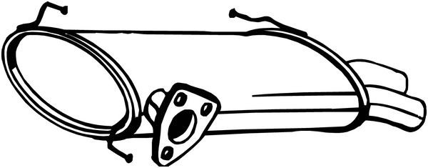 BOSAL Endschalldämpfer